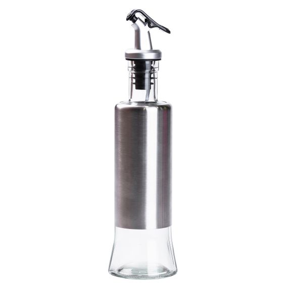 Пляшка для олії та оцту скляна з пробкою-дозатором 300 мл