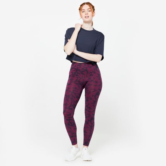 Футболка жіноча укорочена темно-синя - S