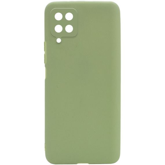 Силіконовий чохол Candy Full Camera для Samsung Galaxy M33 5G Фісташковий
