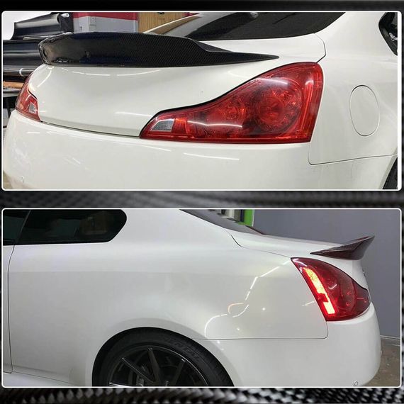 Задний спойлер (для Q60 2013-2015, Карбон) для Infiniti Q50/Q60 | Зображення 3