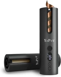 Аккумуляторные автоматические щипцы для завивки волос YAPOY | Зображення 1