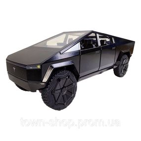 Машина металлическая Tesla Cybertruck АВТОПРОМ T7777, 1:24 (Черный)