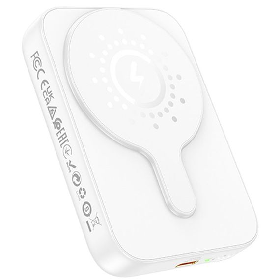 Портативное ЗУ Power Bank Hoco J117A Esteem PD20W с БЗУ 10000 mAh White