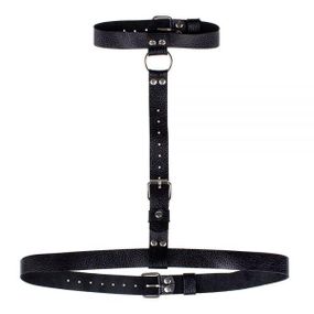 Гартер Double Ring of Humiliti Black sexstyle