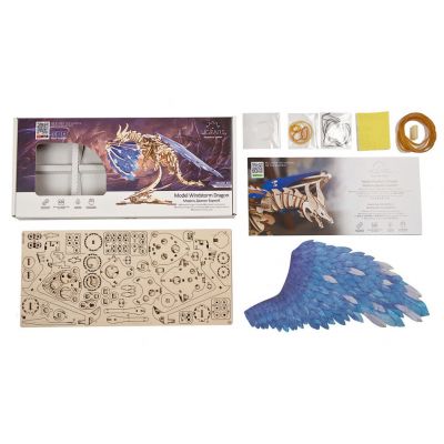 Конструктор Ugears Дракон Буревій (70151) | Зображення 7