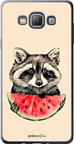 Чохол на Samsung Galaxy A7 A700H Єнотик з кавуном "4605u-117-2448"