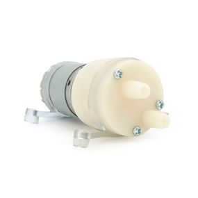Насос мембранний водяний YX365 постійного струму 3.7V, (для кофемашин), 35kPa, вхід/вихід D9мм, D35(27.7)мм/68.5(36)мм
