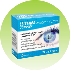 Лютеїн Luteina Complex Medica 25 mg  30 капсул