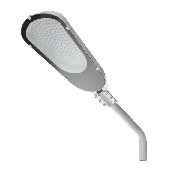 Светильник консольный на столб LED IP65 HL-601/100W CW WH/BK | Зображення 2
