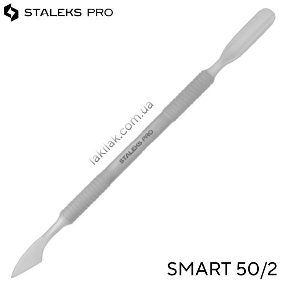 Лопатка маникюрная Staleks PRO Smart 50/2  (скругленный пушер+топорик) | Зображення 1