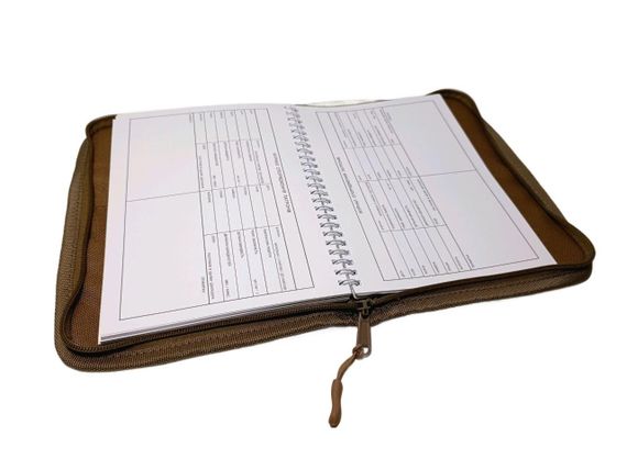 Блокнот тактичний в обкладинці А5 водонепроникна Койот | Зображення 6