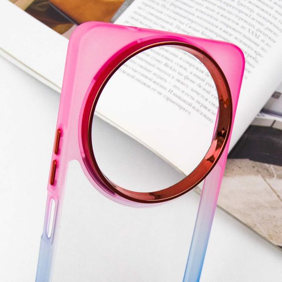 Чохол TPU+PC Fresh sip series для Xiaomi Redmi A3 Синій / Рожевий | Зображення 4