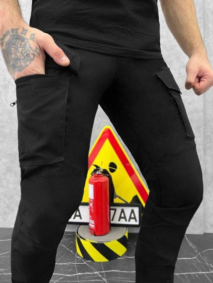 Штаны cayman black твил  ТЛ4826 | Зображення 1