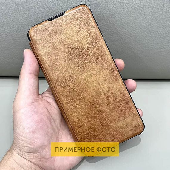 Шкіряний чохол-книжка Belora для Xiaomi Redmi 14C / Poco C75 Brown | Зображення 1