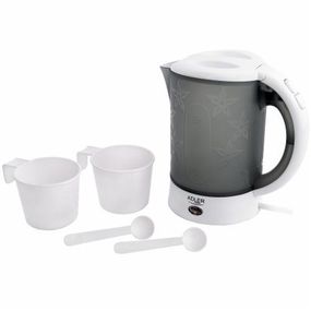 Дорожній електрочайник Adler AD 1268, 0,6 л, 600 Вт, компактний і легкий чайник для поїздок