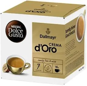 Кава в капсулах NESCAFE Dolce Gusto Dallmayr Crema Doro Дольче густо капсули крема