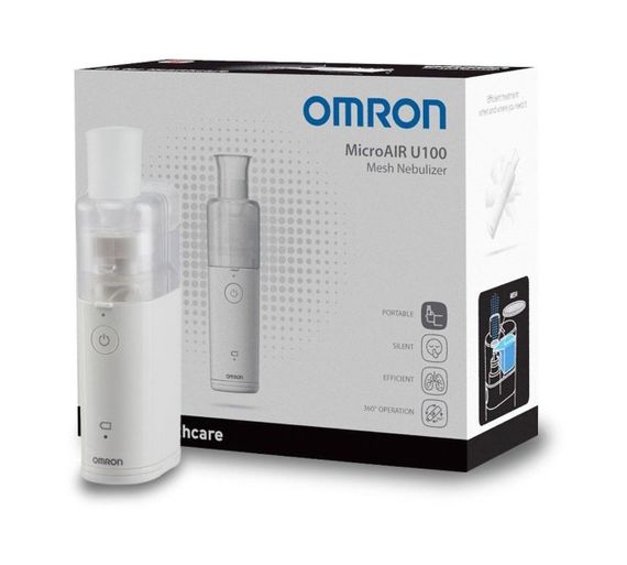 Меш ингалятор (небулайзер) Omron Micro Air NE-U100-E гарантия 1 год | Зображення 1