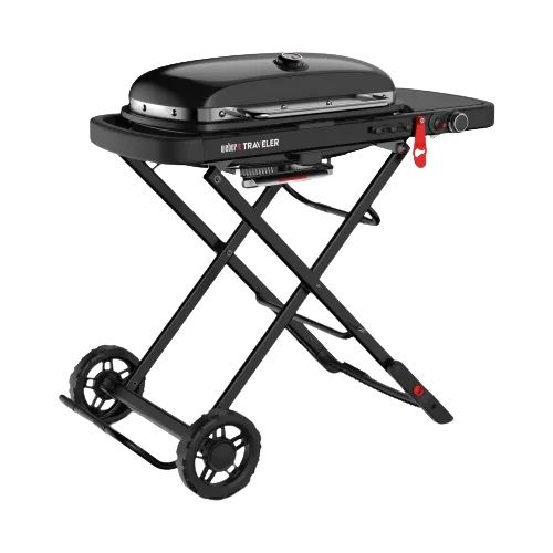 Газовий гриль Weber Traveler LP Stealth, чорний 9013075 Код: 010897 | Зображення 1