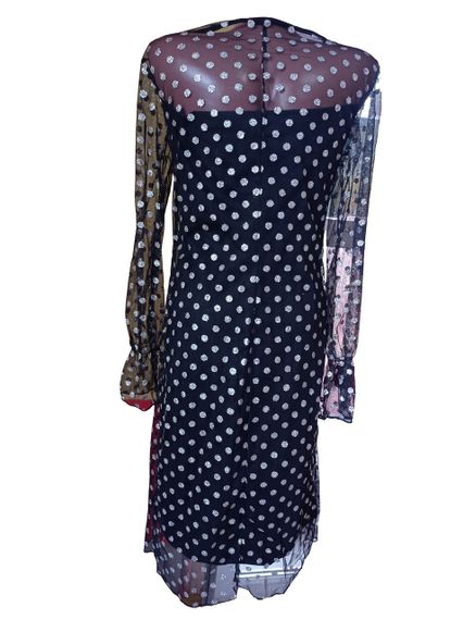 Сукня з сіткою зверху М&M чорний (213867) | Зображення 5