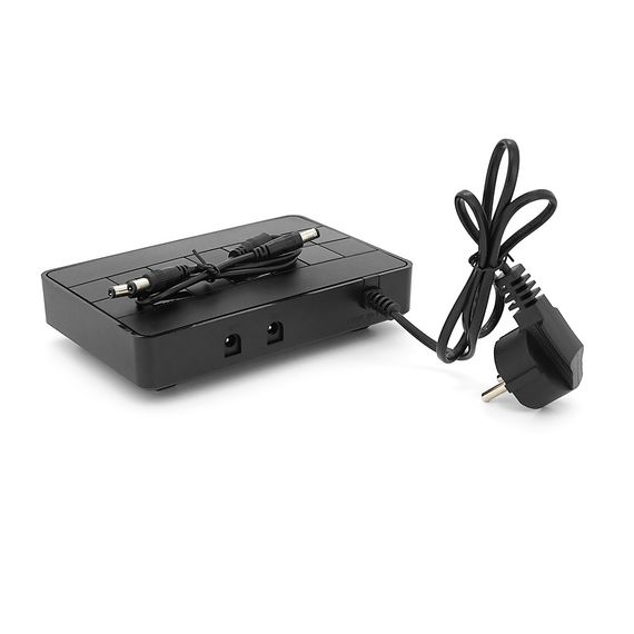 ДБЖ Green Wave Ecoputer-P60W для роутерів/комутаторів/PON/POE, 12V/USB-2A, (12000MAh), Black, BOX, Q20 | Зображення 2