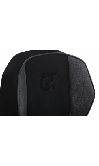 Кресло геймерское GT Racer X-8007 Dark GrayBlack Suede | Зображення 9