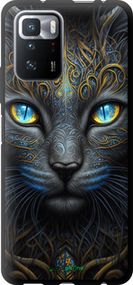 Чохол на Xiaomi Redmi Note 10 Pro 5G Кішка "5548b-3333-2448"