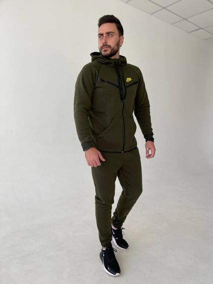 Чоловічий спортивний костюм Nike хакі | Зображення 3