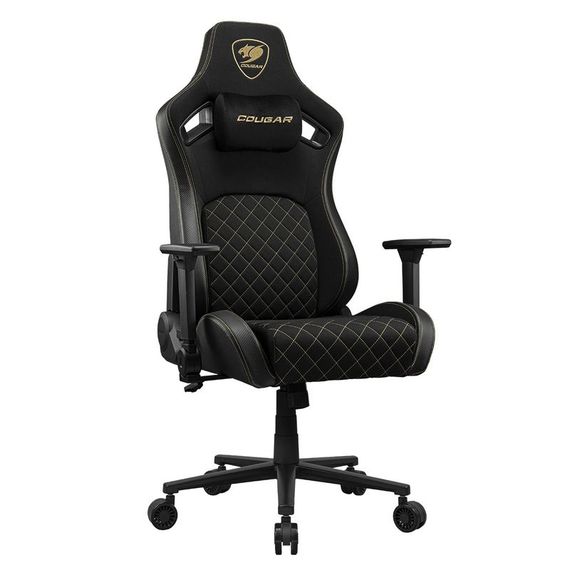 Крісло ігрове Defenso Gold F, чорний з золотим | Зображення 2