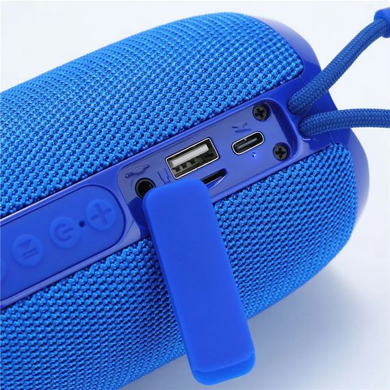 Колонка портативна Bluetooth T&G TG653 blue синя | Зображення 1