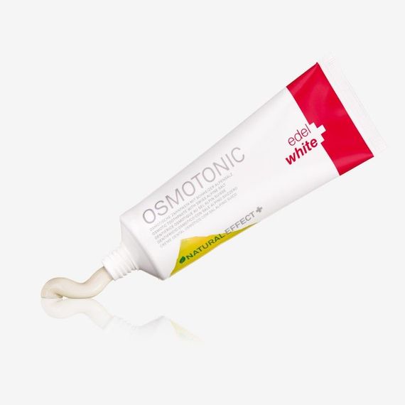 Трав'яна зубна паста Edel+White Osmotonic з сіллю швейцарських альп (75 мл.) | Зображення 1