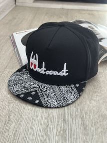 Кепка снепбек (Snapback) West Coast Чорний 56-61р (9006)