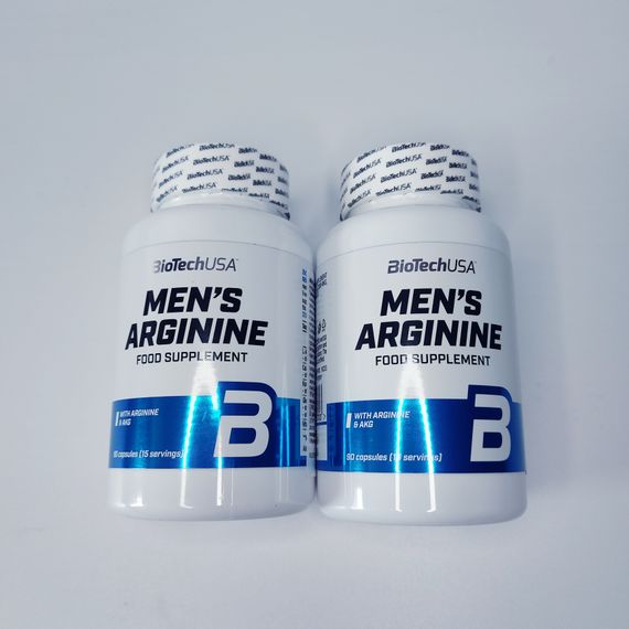 Вітамінний комплекс Men’s Arginine BioTechUSA 90 капсул | Зображення 1