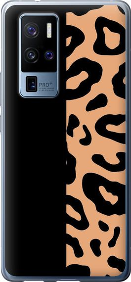 Чехол на Vivo X50 Pro Plus Пятна леопарда "4269u-2056-17620"