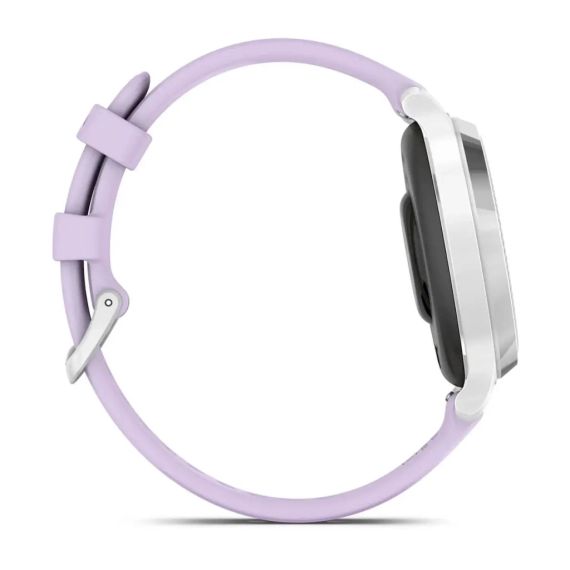 Смарт-годинник Garmin Lily 2 Active, Silver/Jasmine Purple, Silicone, (010-02891-01) | Зображення 3