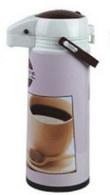 Термос із помпою Frico FRU-264-Dark-brown 1.9 л темно-коричневий