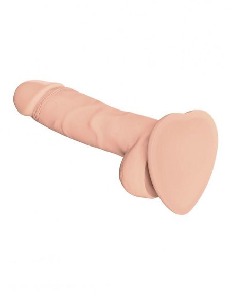 Реалистичный фаллоимитатор Strap-On-Me SOFT REALISTIC DILDO Vanilla - Size S Sex Aura | Зображення 2