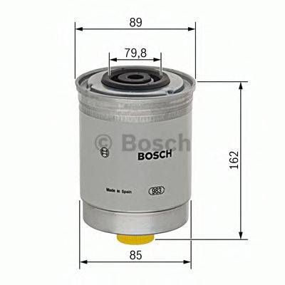 Фільтр палив. FORD TRANSIT (вир-во Bosch) BOSCH 1457434408 на FORD TRANSIT автобус (T_ _)