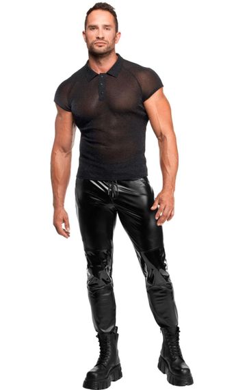 Чоловіче поло Noir Handmade H082 Onyx veil polo XL Sex Aura | Зображення 4