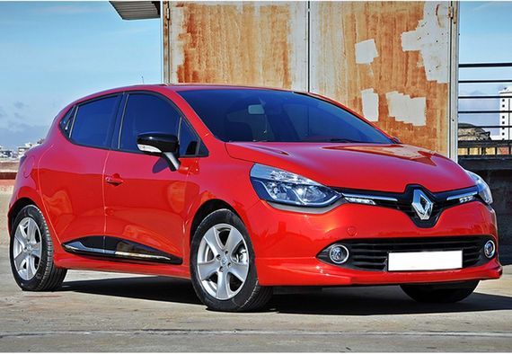 Передня Lip накладка DPT (SW, Під фарбування) для Renault Clio IV 2012-2019 рр | Зображення 1