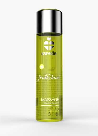 Масажна олія - Swede Fruity Love Vanilla Gold Pear, 120 мл Sex Aura