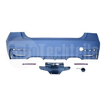Бампер задний BMW 3 F30 11-19 (с PDC, 2-Сторон. Выхлоп) -M3-), AutoTechteile, 711 5101, 703 5167