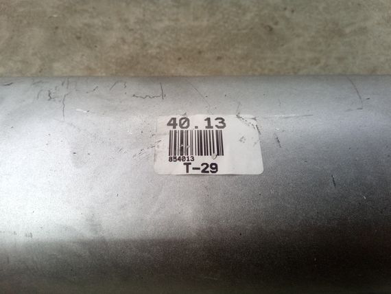 Резонатор ГАЗ 2705 402 дв., POLMO (40.13) короткий/петля (2705-1202008-01) | Зображення 1