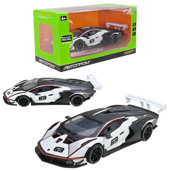Модель автомобиля "Lamborghini" AP7700(White) масштаб 1:24 | Зображення 2