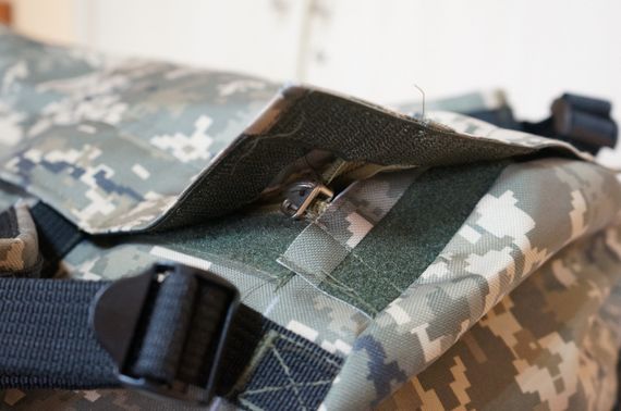 Тактическая сумка баул, камуфляж пиксель зеленый объем 100 л | Зображення 7