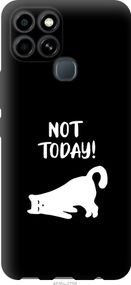 Чехол на Infinix Smart 6 Уставший кот "4535u-2758-17620"