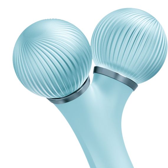 Електронний ультразвуковий ролик для обличчя GESKE Sonic Facial Roller 4в1 turquoise | Зображення 4