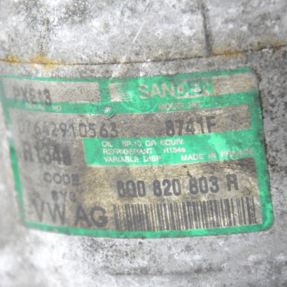 Компресор кондиціонера Seat Cordoba Ibiza IV V Сеат Кордоба Ібіца 6Q0820803R | Зображення 5