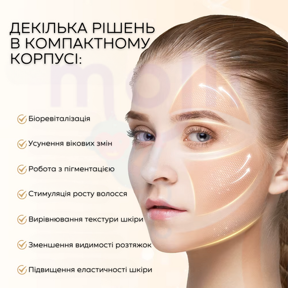 Бездротовий Автономний Дермапен Hydra Pen Електричний Мезороллер з Подачою Сироватки та Функцією EMS Для Обличчя і Тіла H5 | Зображення 5