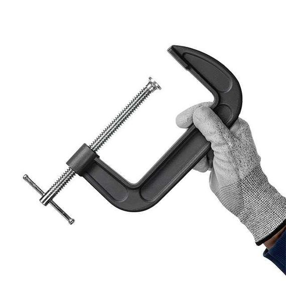 Струбцина тип "G" 5" INTERTOOL HT-6017 | Зображення 2