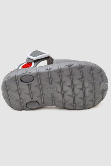 Сандалии детские для мальчика 243R51-183-U -уценка, цвет Серый | Зображення 4